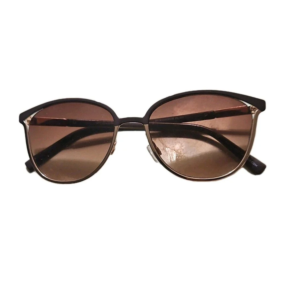 Piranha Eyewear Gafas de Sol de Moda Beverly Rose Gold con Lente Morado Ahumado